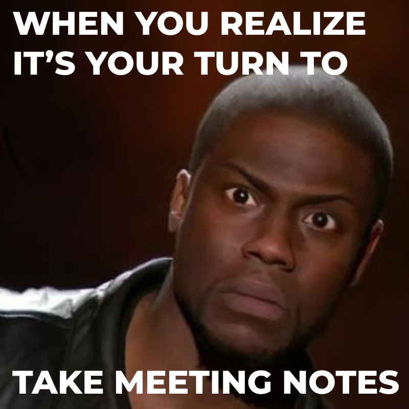 Team meeting meme